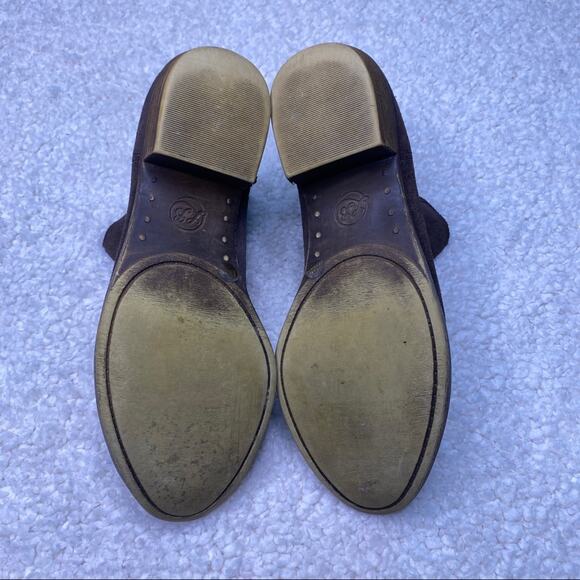 Lucky Brand Brown Leather Ankle Boot 8 - Picture 5 of 9